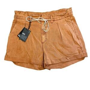 Paige Burt Orange Shorts 32